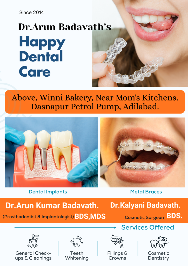 Best Dental Clinic in Adilabad -Dr Arun Dental Clinic