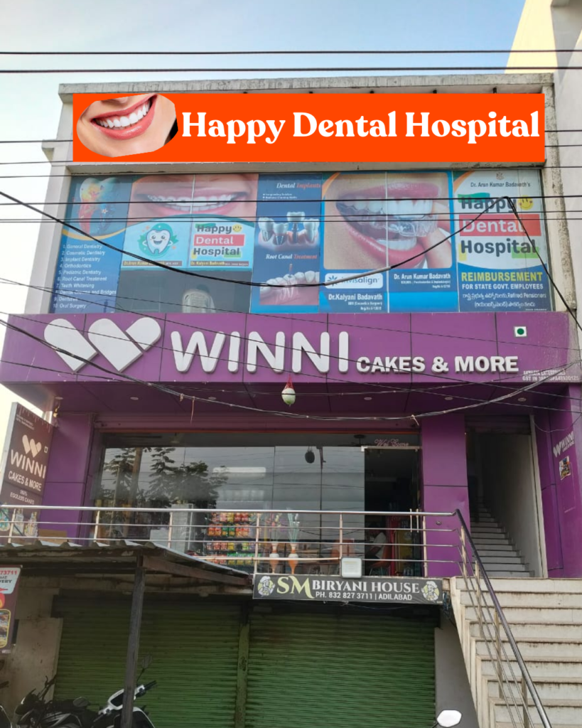 Best Dental Clinic in Adilabad-happy dental hospital