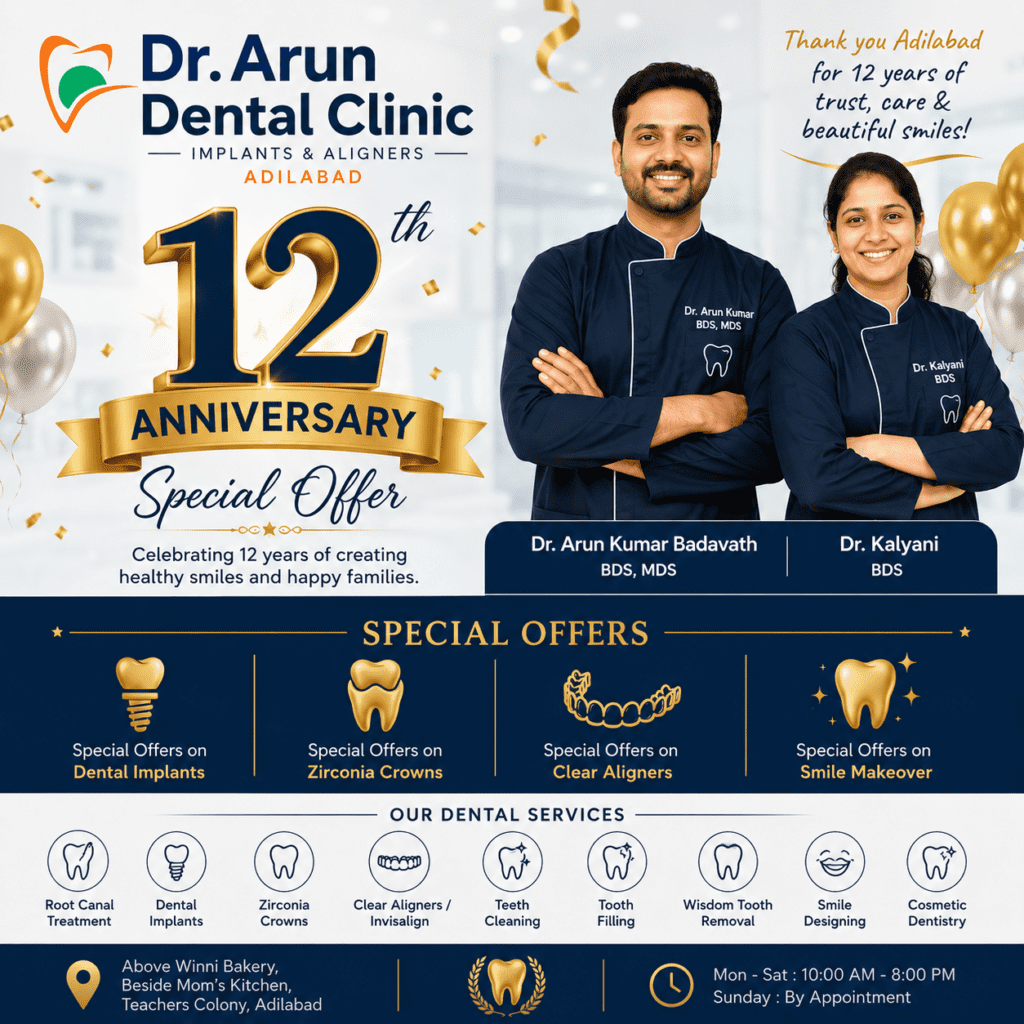 Top Dentist in Adilabad – Trusted Dental Doctor & Dental Specialist in Adilabad